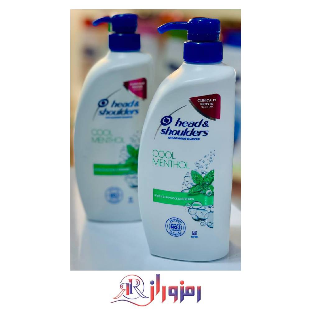 شامپو هد اند شولدرز نعنا Cool Menthol حجم 650 میل